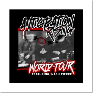 Anticipation Rising Band Tee - Dark Version Posters and Art